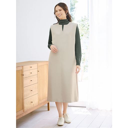 アースグリーン 着用例