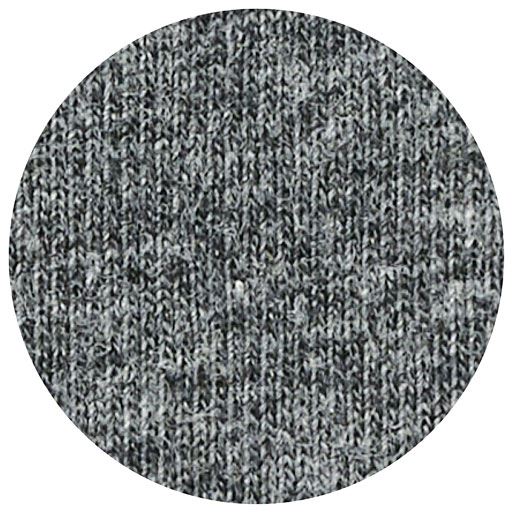 チャコールグレー(杢) 生地拡大