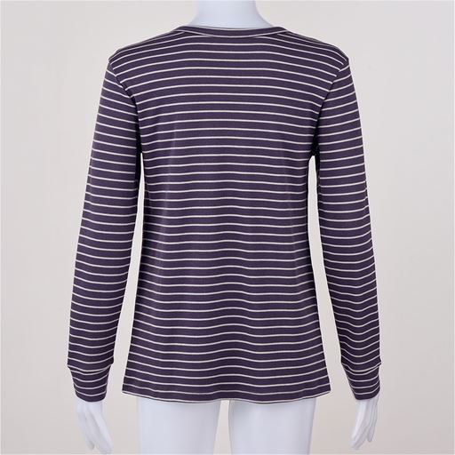 ボーダーB(ダークグレー×ライトグレー) バックスタイル