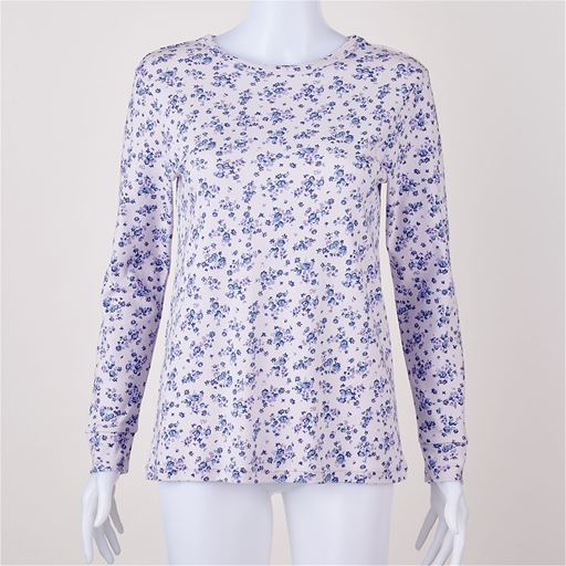 プリントA(パープル系)