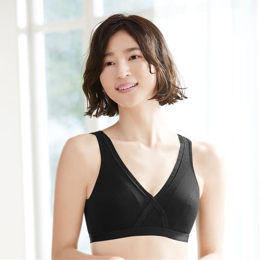 ソフトブラ(ウォーキングハーフトップB.V.D.)(綿混ノンワイヤー)