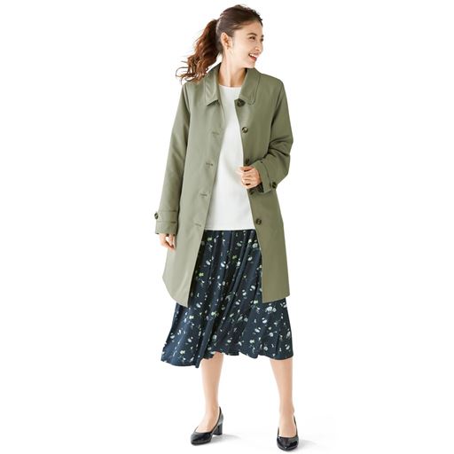 ソフトカーキ コーディネート例