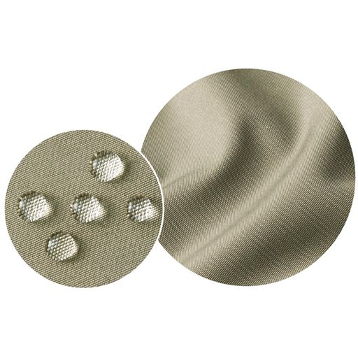 はっ水 花粉ガード 多少の雨でも安心 急な天候変化でも慌てない、はっ水加工 花粉が付きにくく落ちやすい 花粉ガード機能を加えた、ハリ感のあるしっかりとした素材