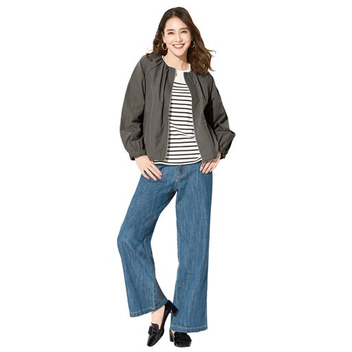 グレー コーディネート例