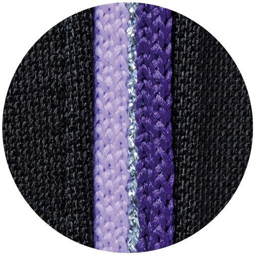 ブラック 生地拡大