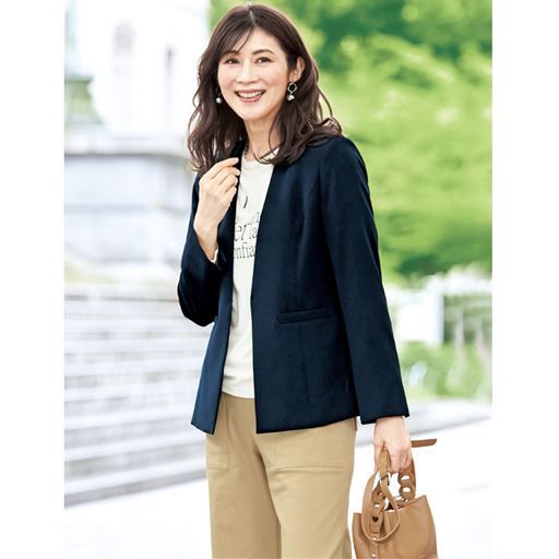 ネイビー コーディネート例