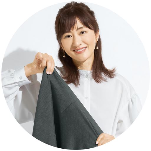 のび～る!ウエストらくらく総ゴム仕様