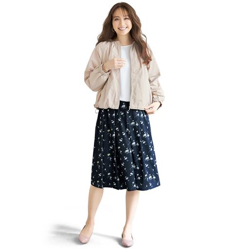 B(花柄) コーディネート例