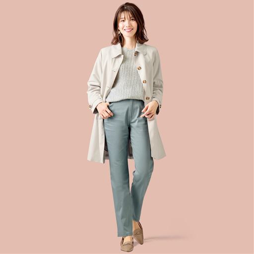 アッシュグリーン コーディネート例