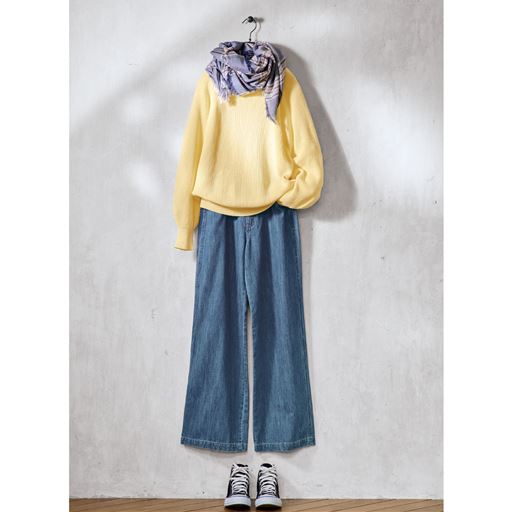 イエロー系コーディネート例