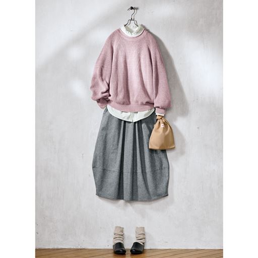 ピンク系コーディネート例