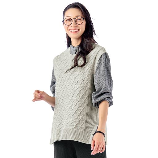 ギンガムチェック コーディネート例