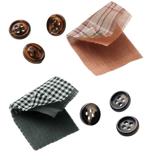 生地・ボタンアップ