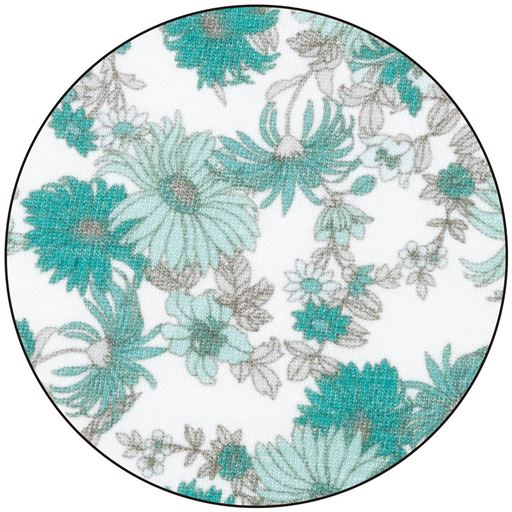 グリーン系 生地アップ