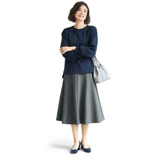 ネイビー コーディネート例