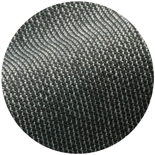 スーツにも使われる杢調カラーの上質感ある素材。シワになりにくくお手入れも簡単。