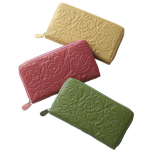 (上から)ゴールド、ローズ、グリーン