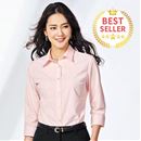 形態安定レギュラーカラーシャツ（７分袖）