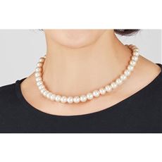 MATSUWAKA 9mm花珠調貝パール ネックレスセット