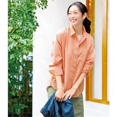 UVケア綿混レギュラーシャツ(UVカット・洗濯機OK・洗濯後シワになりにくい)