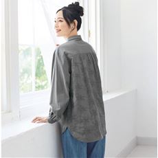 綿100% ふんわり刺しゅうブラウス