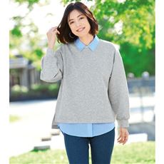 パール付きプルオーバー