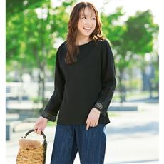 レースプルオーバー(洗濯機OK)