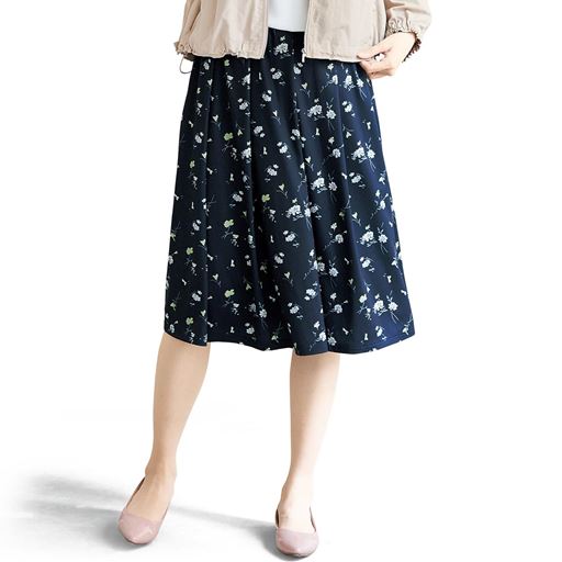 ジャージフレアスカート