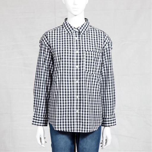 UVケア綿混レギュラーシャツ(UVカット・洗濯機OK・洗濯後シワになりにくい)