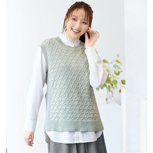 ラクロンフリルシャツ