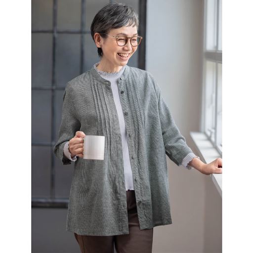 ブラック系<br>羽織としても