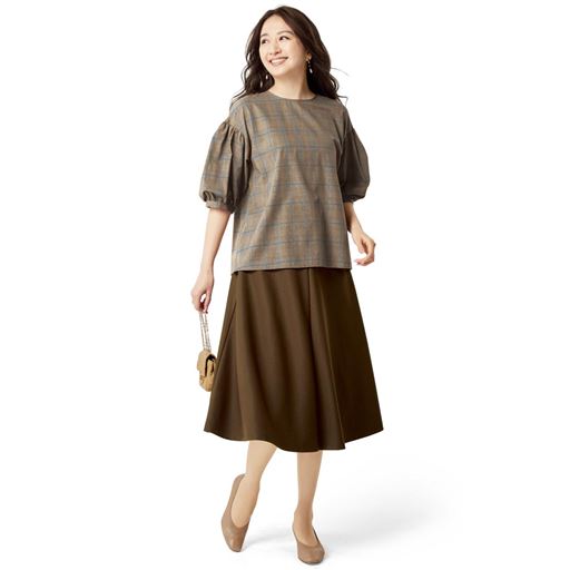 チェック コーディネート例