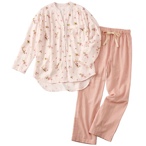 ダブルガーゼの巣ごもりパジャマ