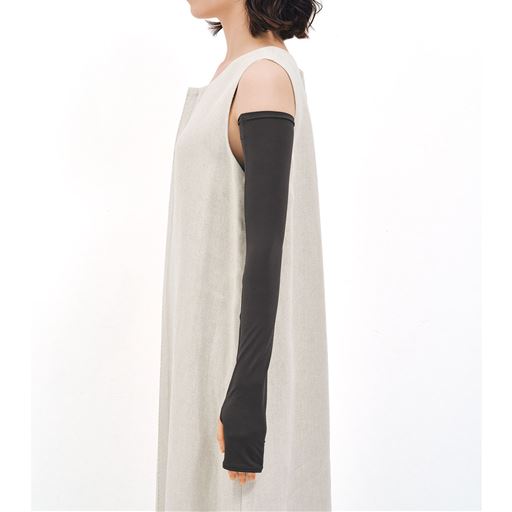 ノースリーブに 60cm丈