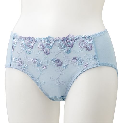 スィートブルー フロントスタイル 綿95%ストレッチ(身生地)