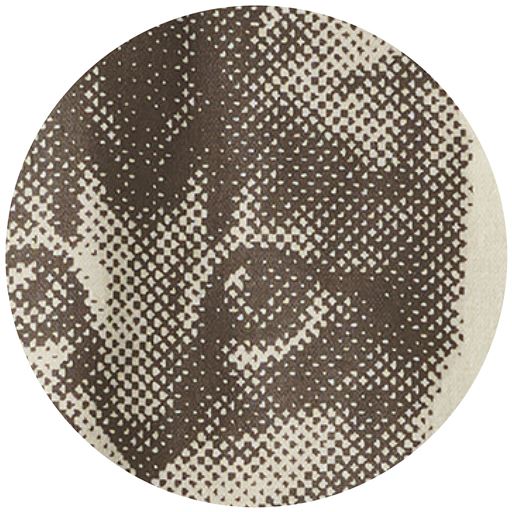 ソフトベージュ プリント部分拡大