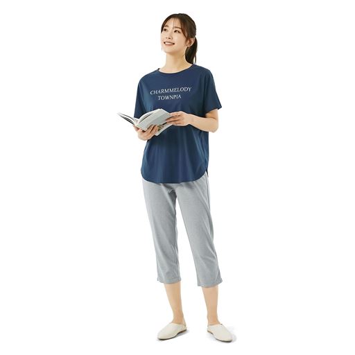 グレー 着用例(Tシャツ:NH-1141)