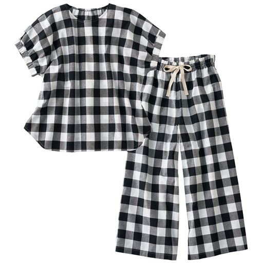 ブラック系(ブラック×オフホワイト)