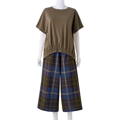 ソフトブラウン(パンツ:ブラウン系) 上下セット