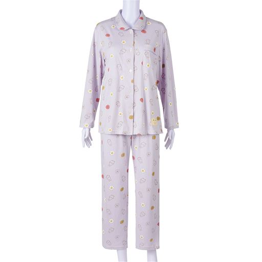 ラベンダー フロントスタイル 上下セット