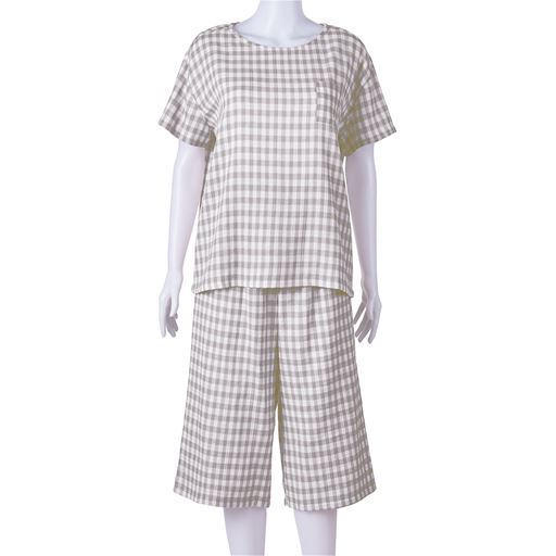 グレージュ フロントスタイル 上下セット