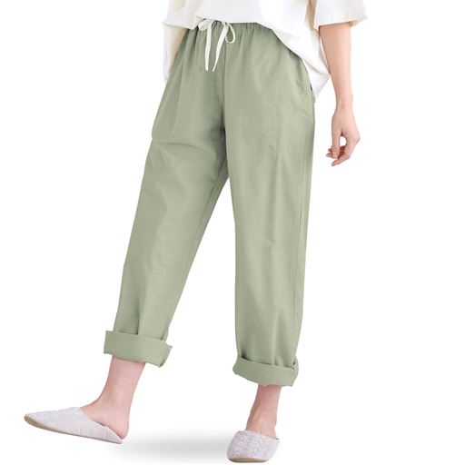 ソフトカーキ (1)ロールアップしてもかわいい。