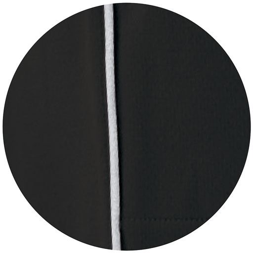 ブラック(サイドライン:グレー)