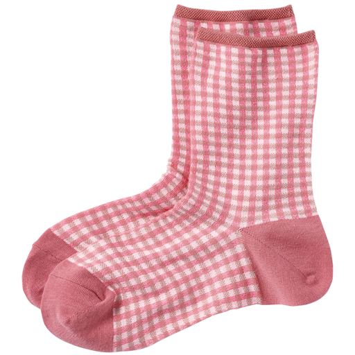 N(ピンクギンガム) ※Nの23～25cmサイズはありません