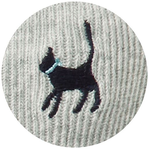 グレー 生地拡大