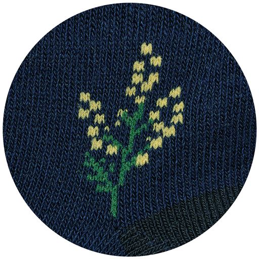 B(ミモザ) 柄拡大