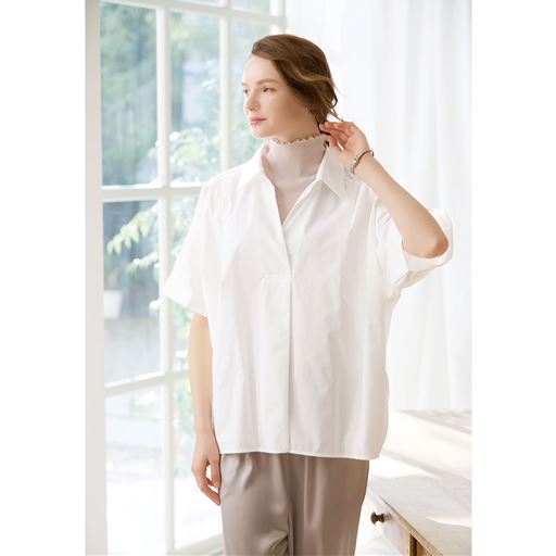 シルクローズコーディネート着用例