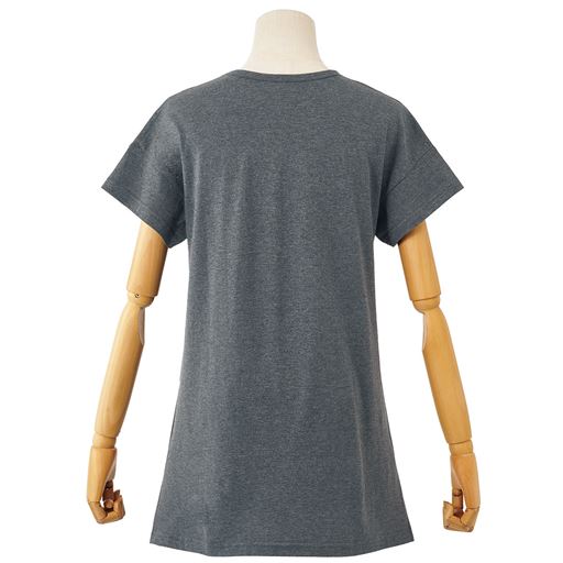 チャコールグレー(杢) バックスタイル