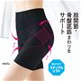 股関節・骨盤底筋まわりをサポート<br>(股下約17cm)
