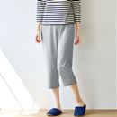 綿１００％カプリパンツ